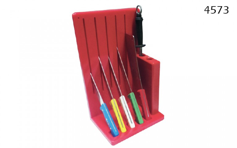 Türkay Bıçak İstif Rafı Kırmızı 50*30*20 Cm
