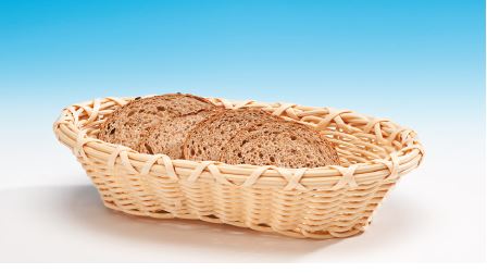 Büyük Oval Plastik Ekmek Sepeti (açık)