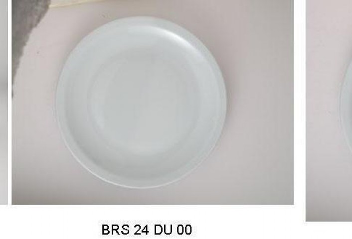 Güral Porselen Barselona Otel 24 Cm Düz Tabak Dekorsuz ( BRS24DU00 )