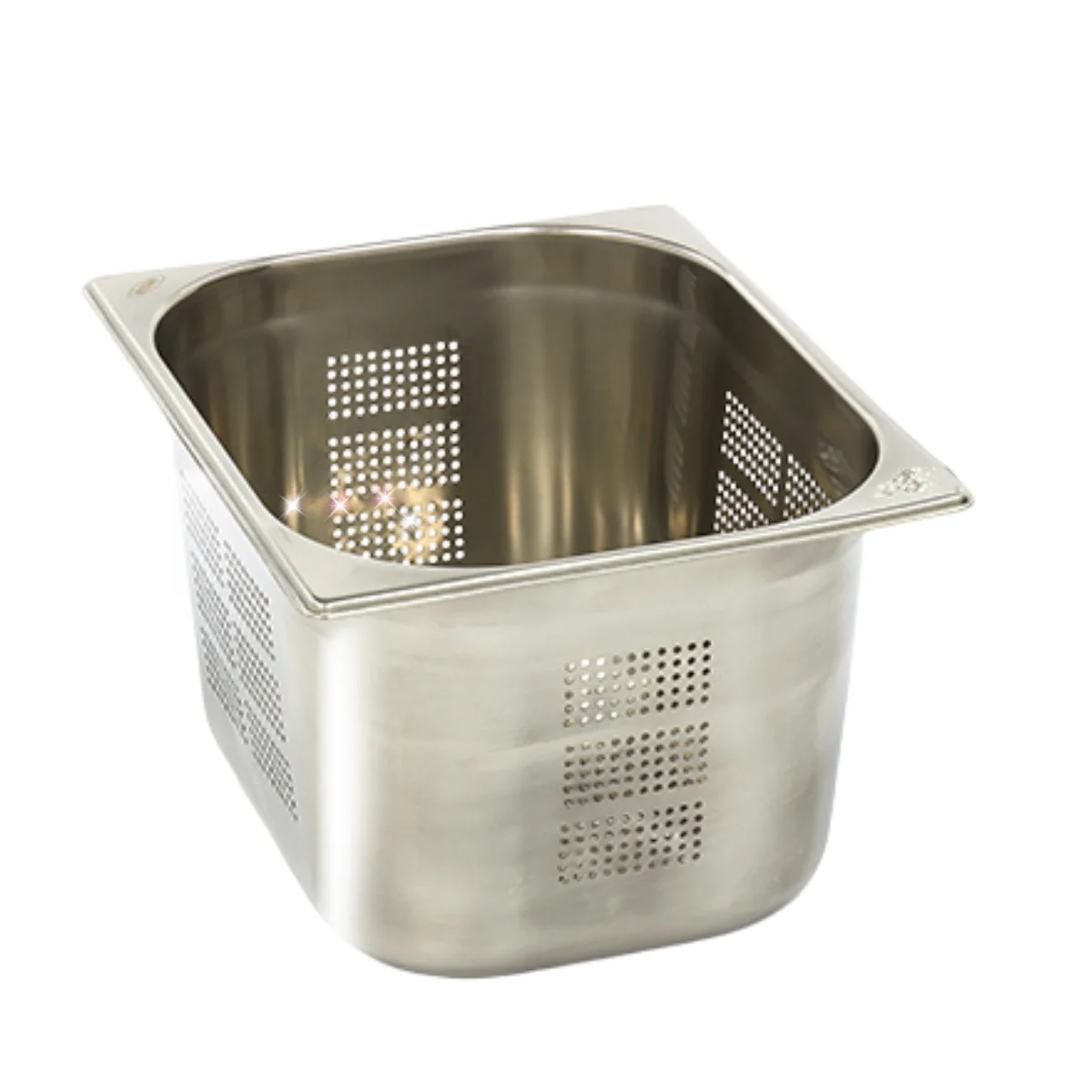 Bilge İnox GN 1/2-200 mm Paslanmaz Çelik Delikli Gastronom Küvet
