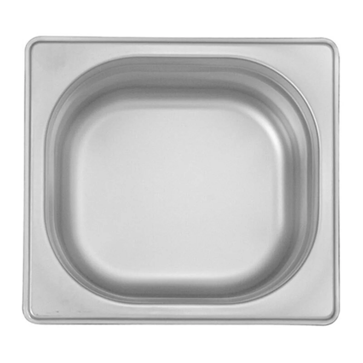 Bilge Inox GN 1/6-100 mm Paslanmaz Çelik Standart Gastronorm Küvet 1,6 lt