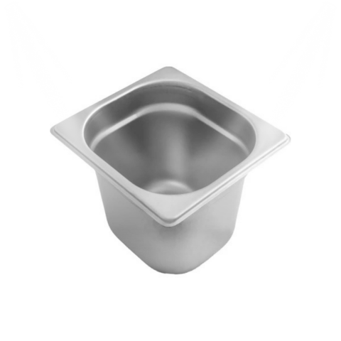 Bilge Inox GN 1/6-150 mm Paslanmaz Çelik Gastronorm Küvet 2,40 Lt