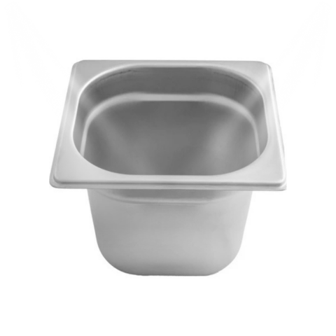 Bilge Inox GN 1/6-150 mm Paslanmaz Çelik Gastronorm Küvet 2,40 Lt