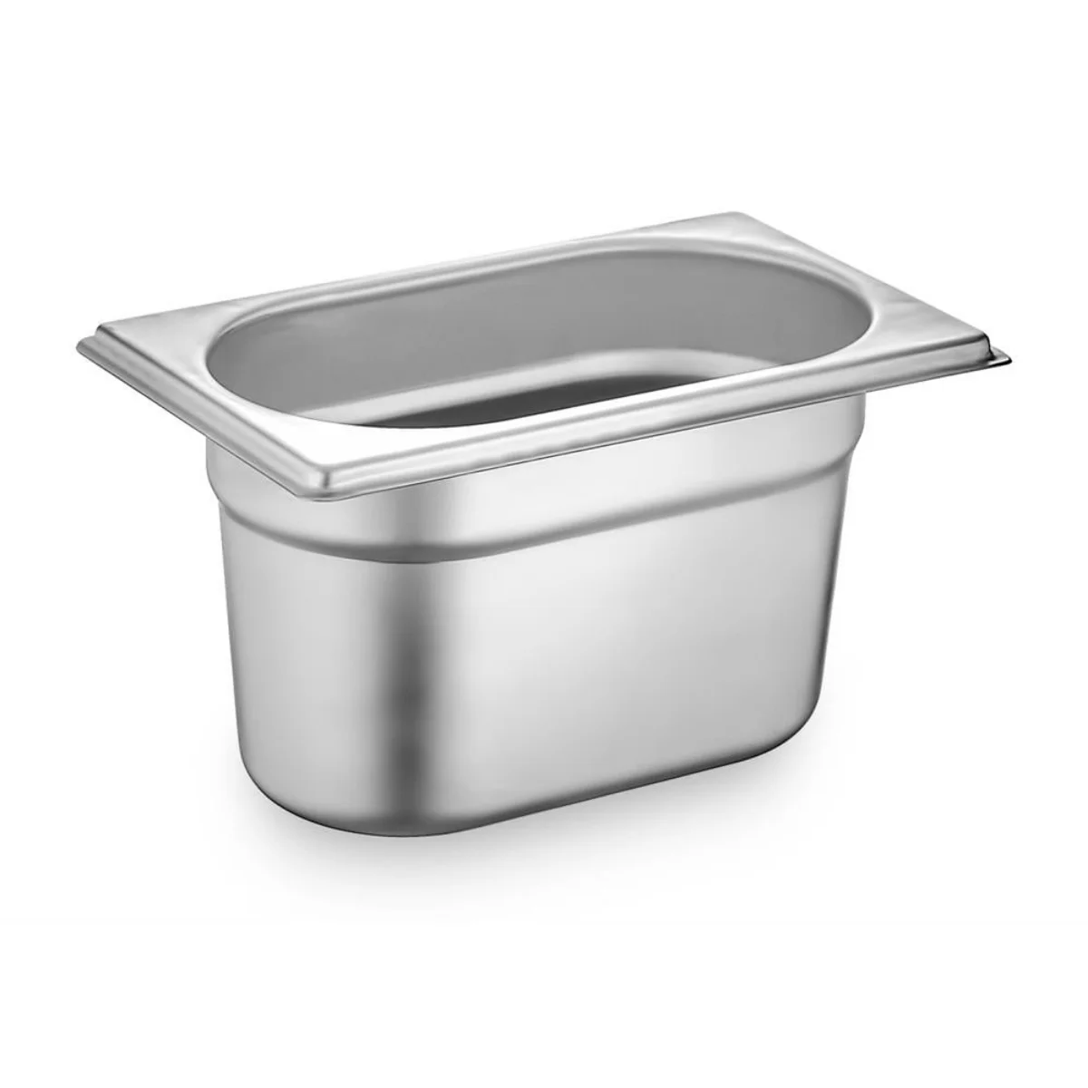 Bilge Inox GN 1/9-100 mm Paslanmaz Çelik Standart Gastronorm Küvet 1 lt