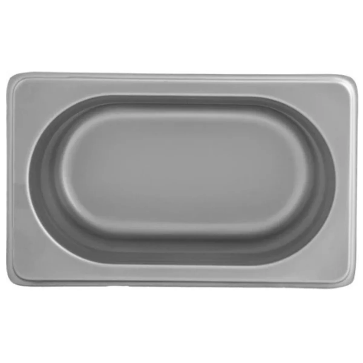 Bilge Inox GN 1/9-65 mm Paslanmaz Çelik Standart Gastronorm Küvet 0,6 lt