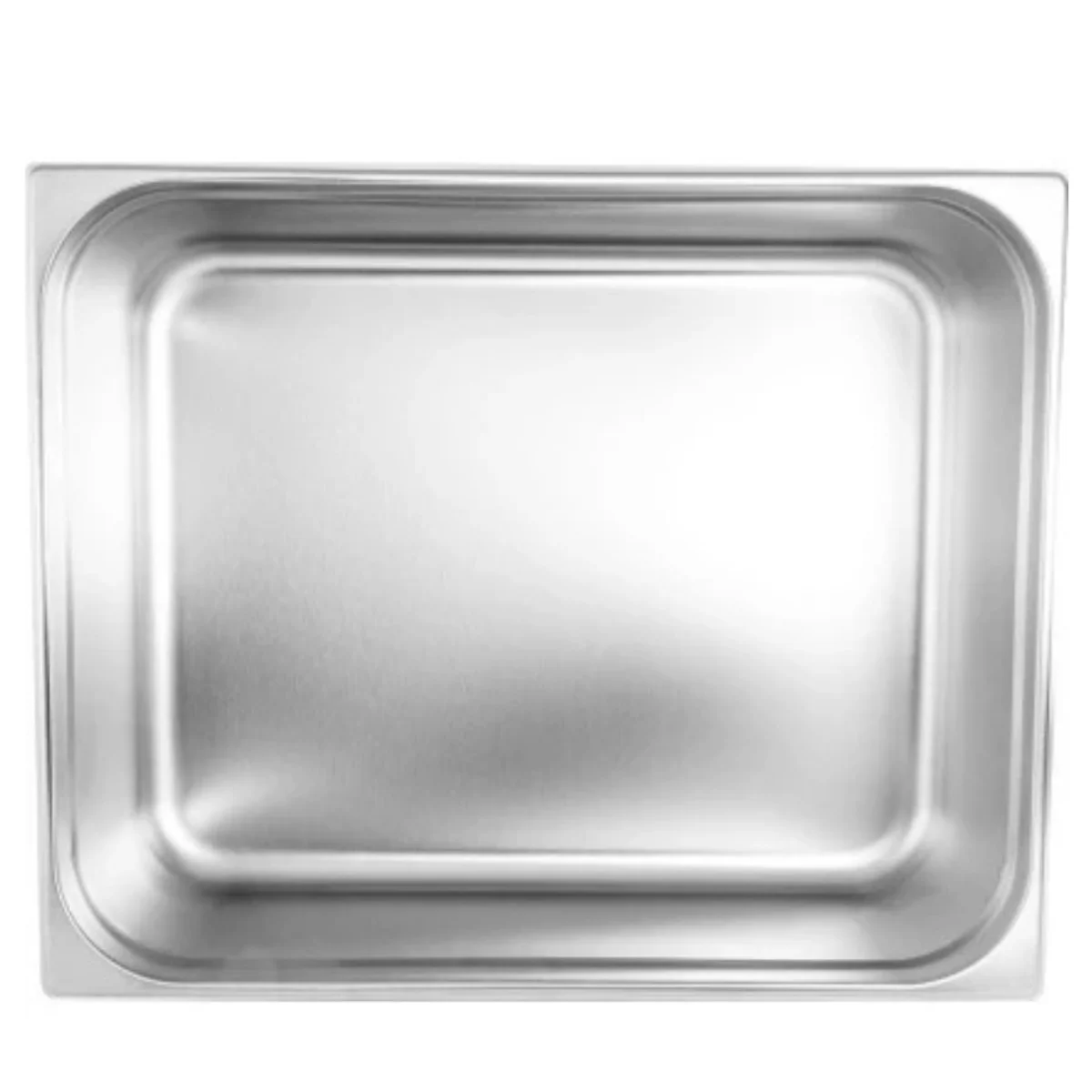 Bilge Inox GN 2/1-100 mm  Çelik Standart Gastronorm Küvet 28,50 Lt