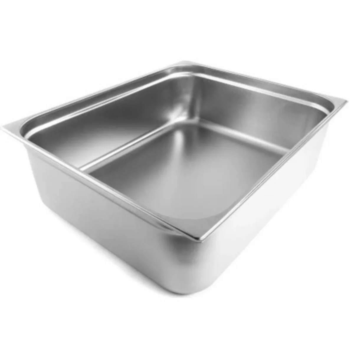 Bilge Inox GN 2/1-100 mm  Çelik Standart Gastronorm Küvet 28,50 Lt