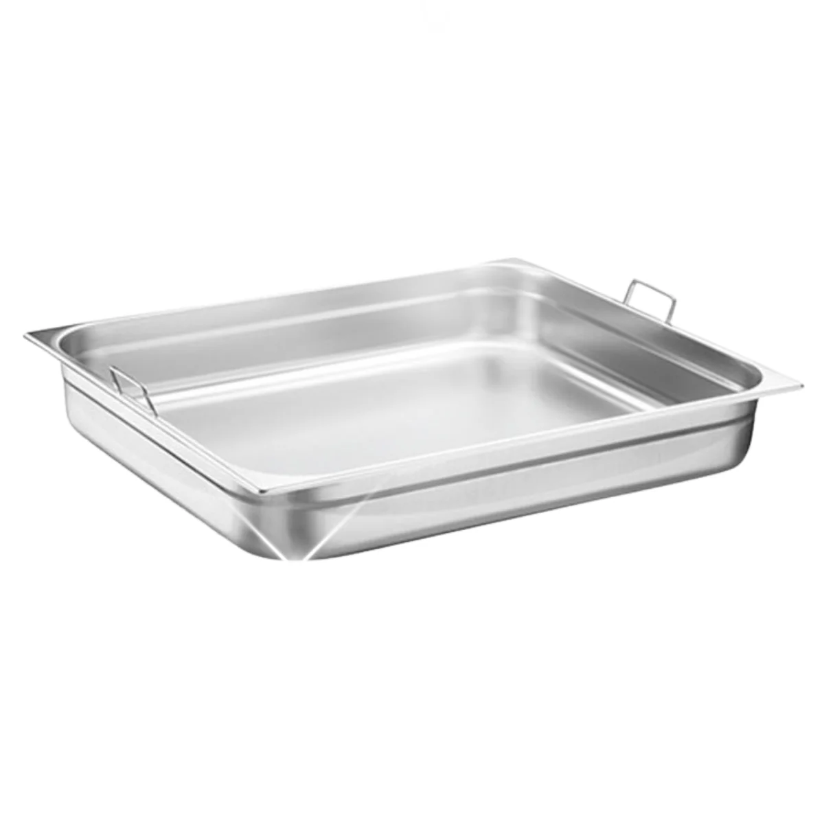 Bilge Inox GN 2/1-65 mm Paslanmaz Çelik Saplı Gastronorm Küvet