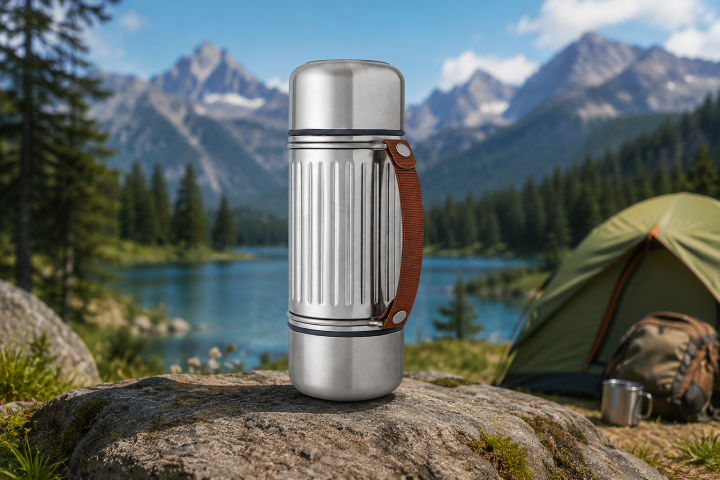Black+Blum BAM-EF001 Explorer Flask Duo 1 Lt Bardaklı Çelik Termos