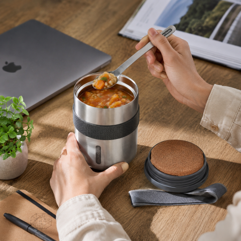 Black+Blum BAM-TPB015 550 ml Kaşıklı Yemek Termosu