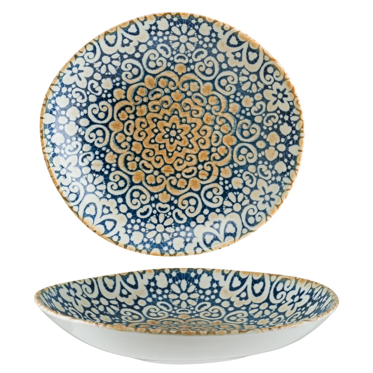 Bonna Alhambra Vao Çukur Tabak 26 cm ALHVAO26CK