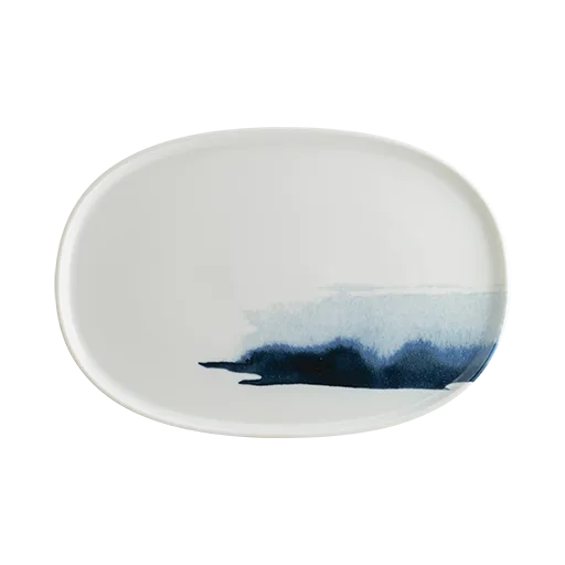 Bonna Blue Wawe Hygge 18 cm Oval Servis Tabak