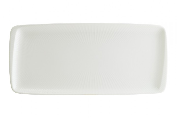 Bonna Irıs White Moove 35 Cm Dikdörtgen Tabak IRSWHMOV35DT