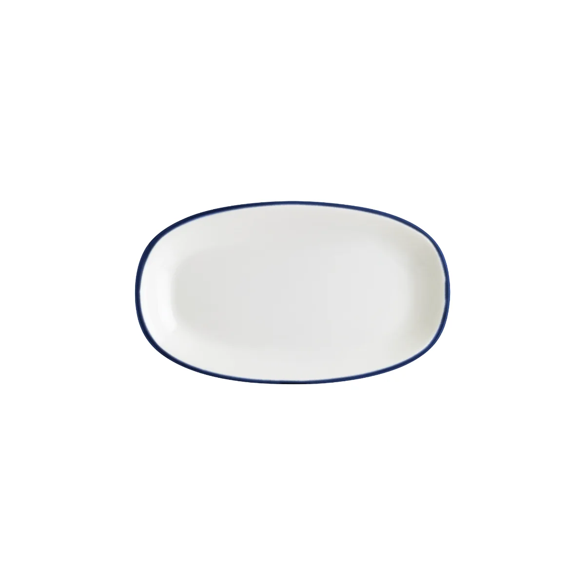Bonna Linea Blue Gourmet 15*8,5 cm Oval Kayık Tabak
