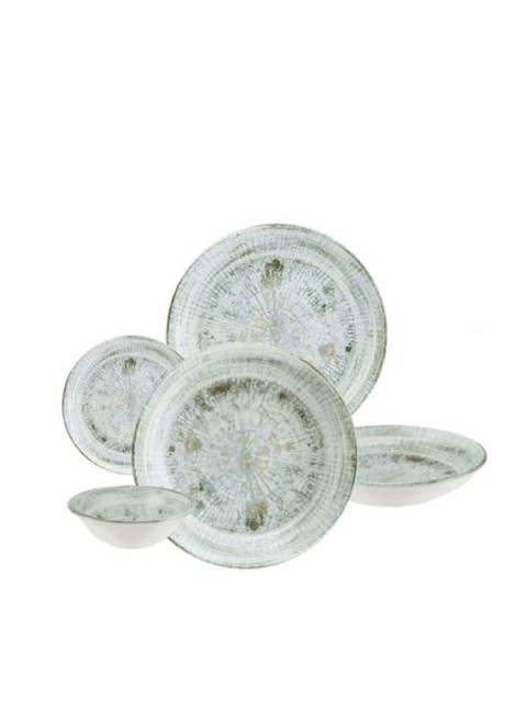 Bonna Porselen Odette Olive 25 Parça 6 Kişilik Yemek Takımı