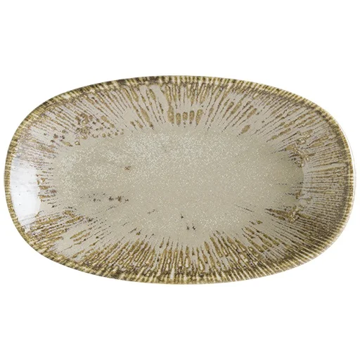 Bonna Sand Snell Gourmet Oval Kayık Tabak 19*11 cm (S-SANSNLGRM19OKY)