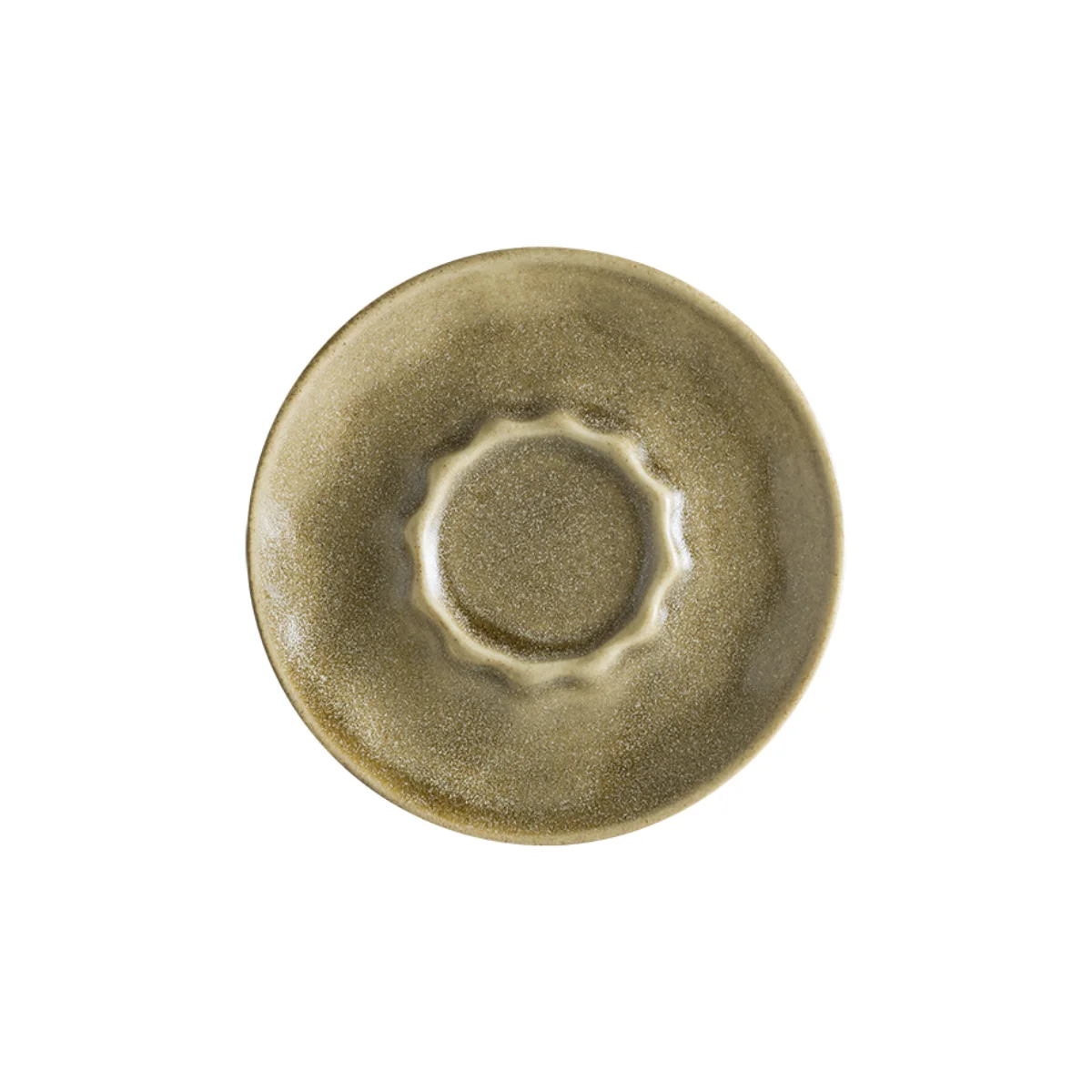 Bonna Terra Raw Espresso Fincan Tabağı 12 cm