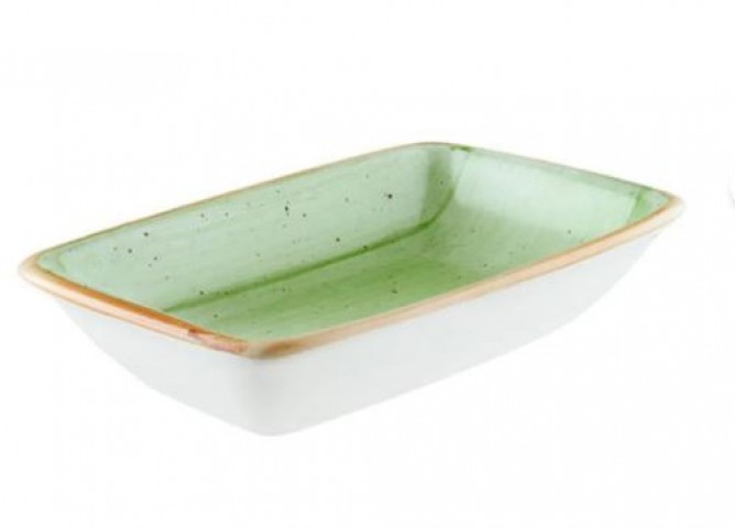 Bonna Therapy Moove 16 cm Dikdörtgen Kayık Tabak 2li