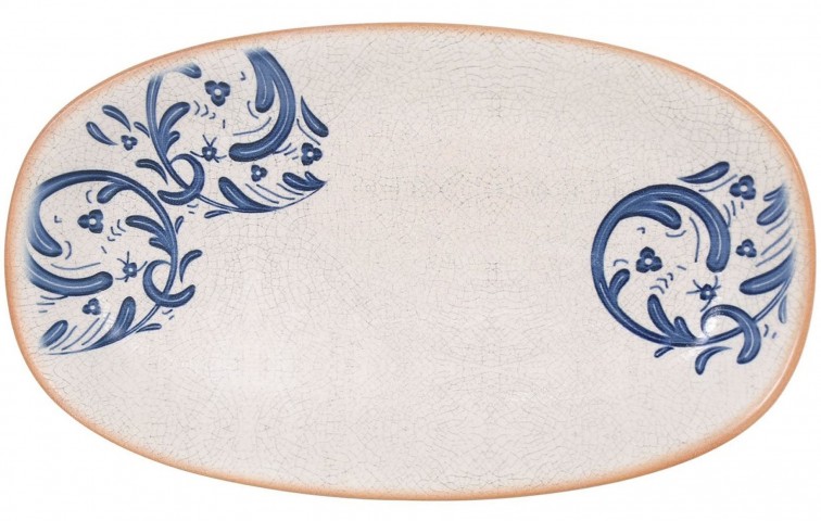 Bonna Viento Gourmet Oval Kayık Tabak 24*14 Cm