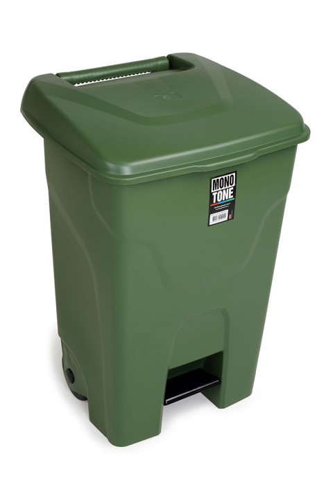 Bora Pedallı Çöp Kovası 80 Litre (BO992) Kırmızı