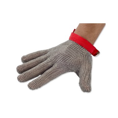 Epinox Çelik Eldiven Kırmızı (medium) ( EL-K2M )