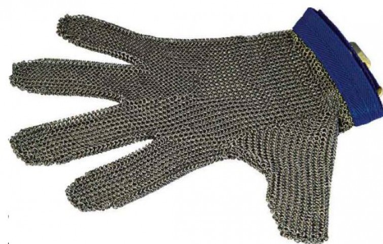 Epinox Çelik Eldiven Mavi ( Large ) ( EL-M3L )