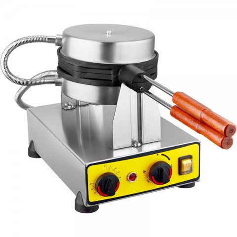 Çevirmeli Bubble Waffle Makinesi