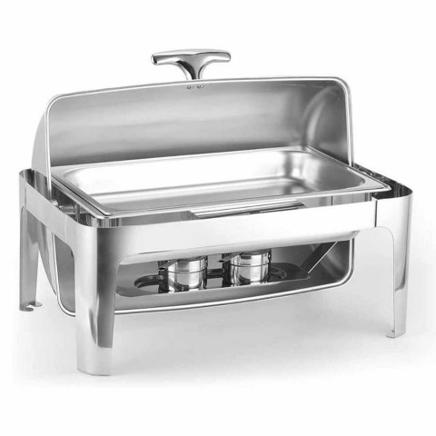 Epinox Chafing Dish Yakıtlı Rolltop Kapak Gn 1/1 ( CDR )