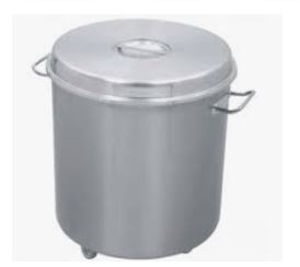 Çöp Arabası 40x40 (kapaklı)
