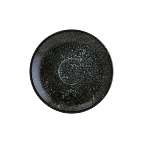 Bonna Cosmos Black Gourmet Kahve Fincan Tabağı