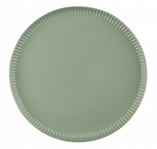 Crest 28 Cm Duz Tb Yesıl Dekorsuz