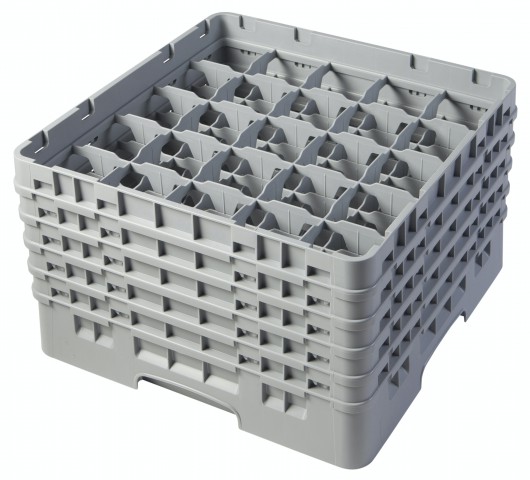 Cambro 25 Bölmeli Bardak Basketi  , 4 Yükselticili ( 25S800 ) Denizci Mavisi