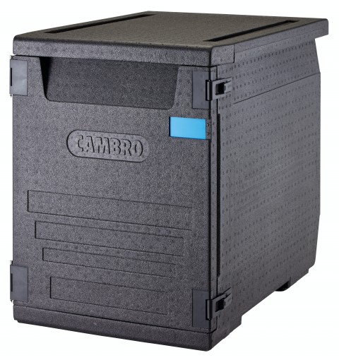 Cambro Cam GoBox Önden Yüklemeli Gıda Taşıyıcı - Thermobox - 10 cm Derinliğinde 4 GN 1/1 Küvet Kapasiteli , 40x60 cm 6 Kademeli Raylı ( EPP4060F6R )