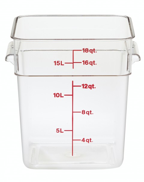 Cambro Polikarbon Gıda Saklama Kabı ,Kulplu - 17,2 lt ( 18SFSCW )