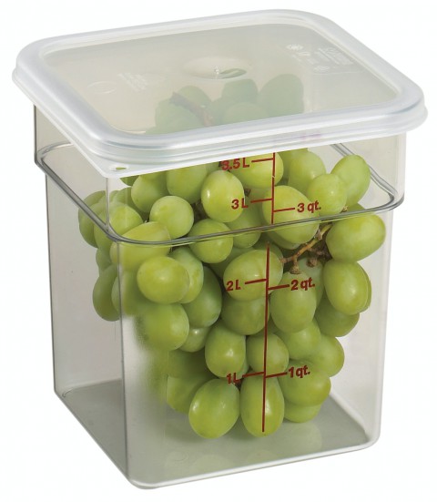 Cambro Polikarbon Gıda saklama Kabı -3,8 lt ( 4SFSCW ) Şeffaf