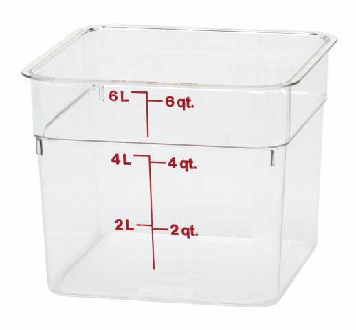 Cambro Polikarbon Gıda saklama Kabı - 5,7 lt ( 6SFSCW )