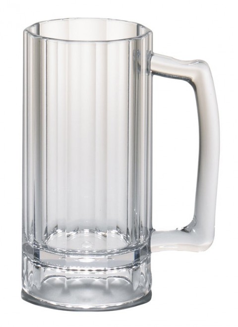 Cambro Polikarbonat Kırılmaz Aliso Bira Bardağı , 473 ml ( BWB16CW )