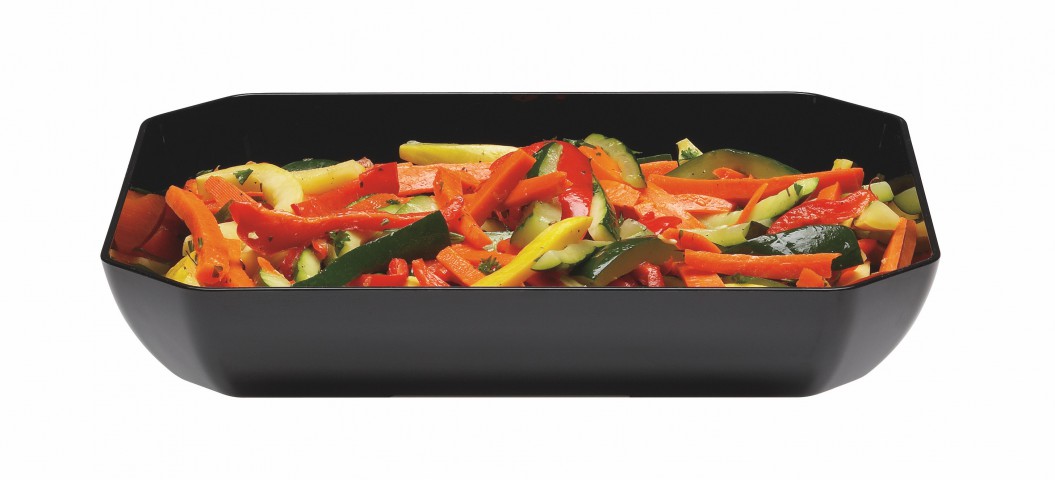 Cambro Showfest Açık Büfe Sekizgen - 25,4x30,5 H:5 cm ( SFG1012 )