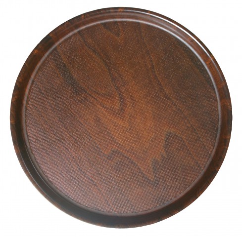 Cambro Woodform Yuvarlak Kaymaz Tepsi Ø 32 cm