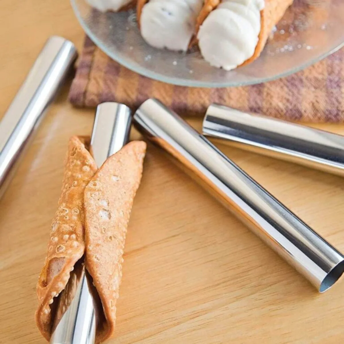 Çelik Çember Boru Cannoli Kalıbı
