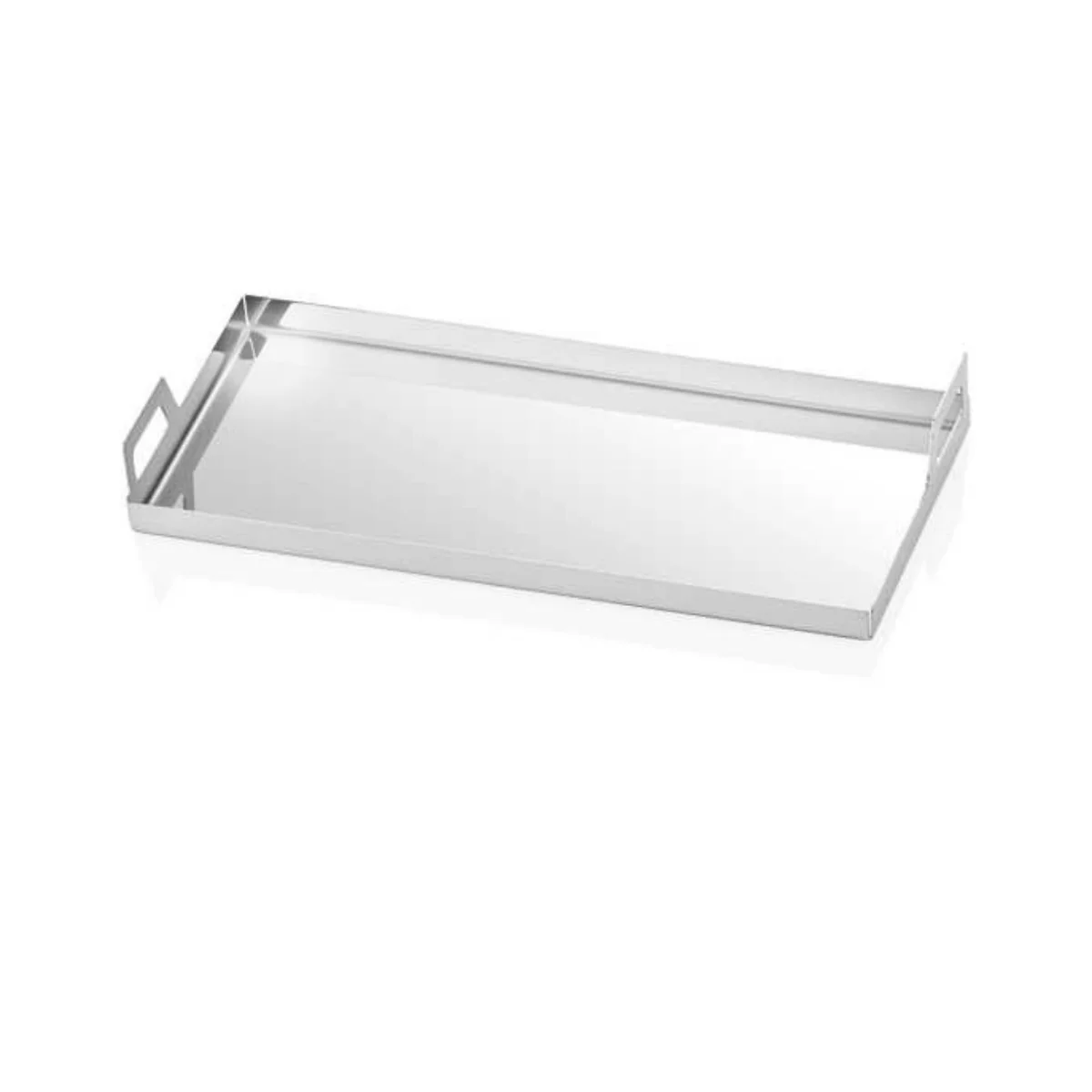 Çelik Dikdörtgen Sunum Tepsi 21 * 8,5 cm