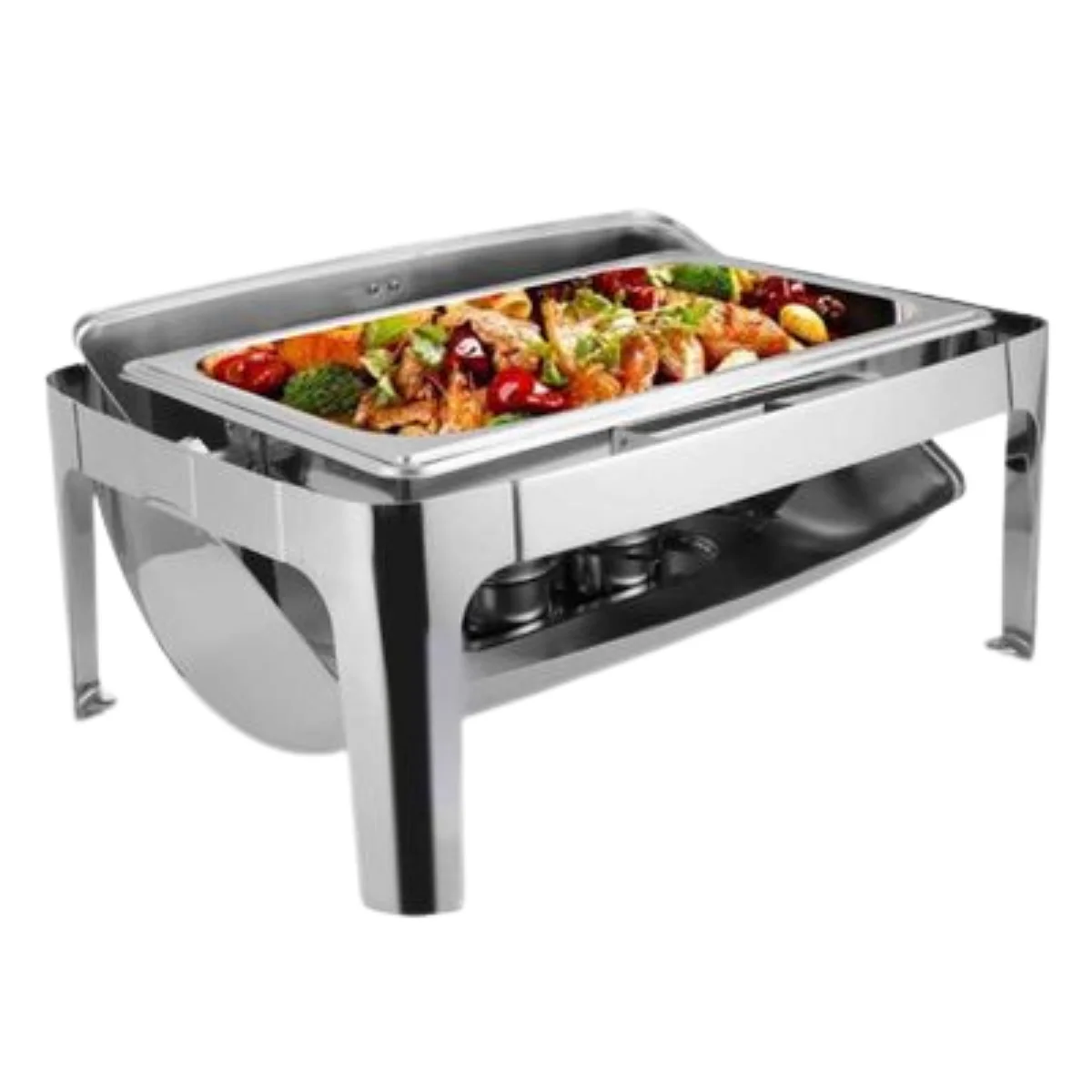 Chafing Dish Roll Top Kapak 9 L (CDR-9)