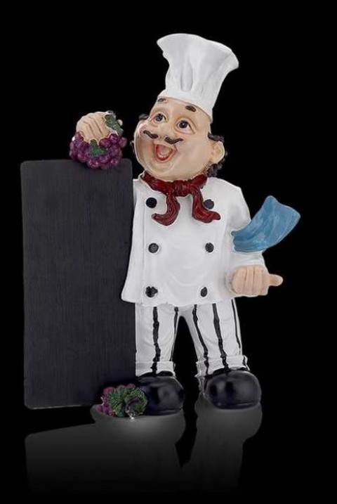 Groovy Dekoratif Aşçı Figür 41 Cm ( BRD-1075 )