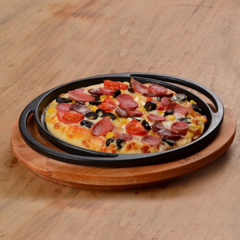 Lava Döküm 20 cm Pizza Krep Tavası ( LV ECO Y PZ 20 )