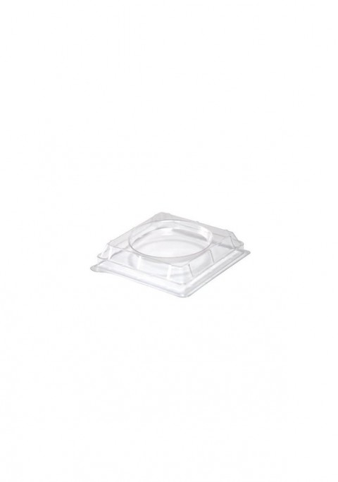 Rubikap Düz Pet Kapak 60x60 mm Tek Kullanım (LD.12)