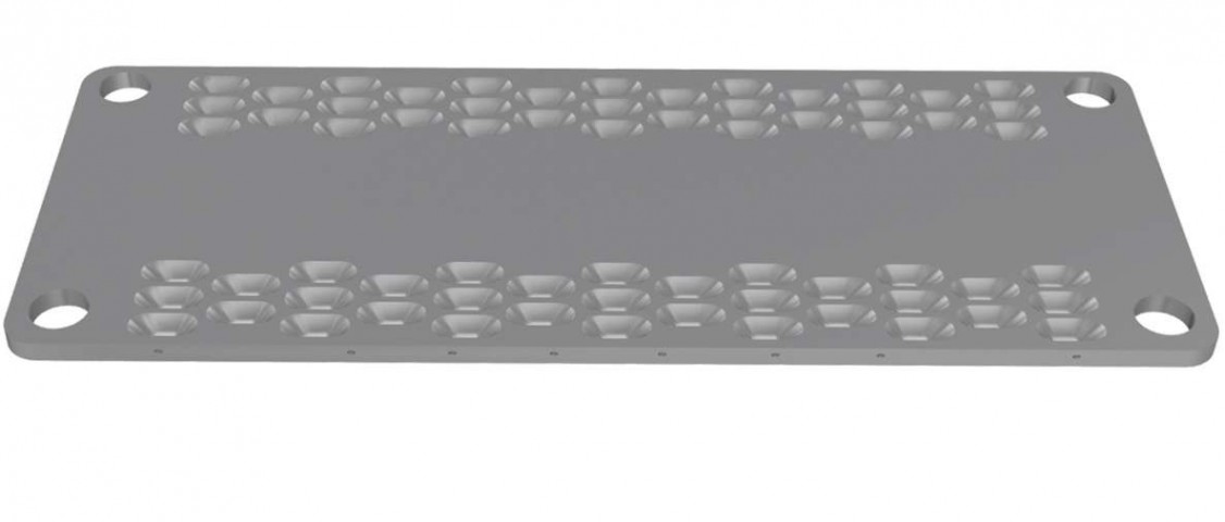 Empero Delikli Raf , 610*1070 mm , Inox 304 (EMP.D.3.61107-D)