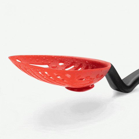 Dreamfarm Big Lestrain Süzgeç, Kırmızı