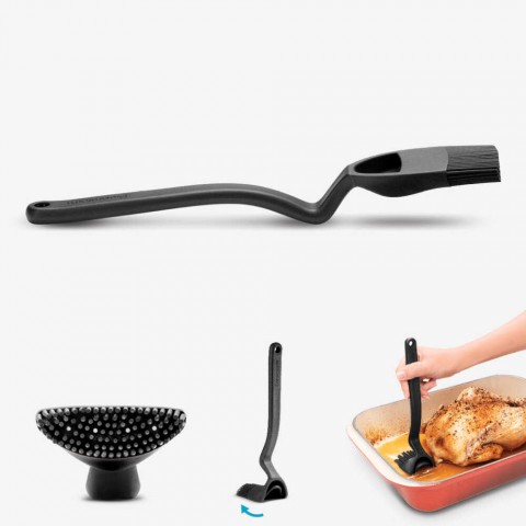 Dreamfarm Brizzle Yağlama Fırçası, Siyah