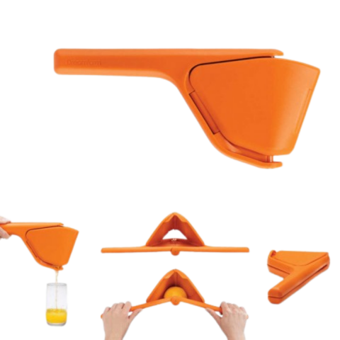 Dreamfarm Fluicer Katlanır Pratik 28 cm Narenciye Sıkacağı, Turuncu