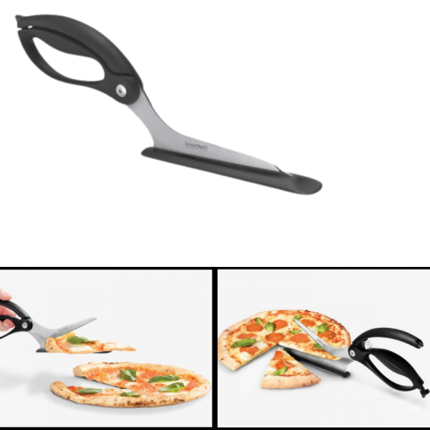 Dreamfarm Scizza Pizza Makası, Siyah